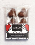 KAKOA VEGAN PEANUT BUTTER CHOCOLATE HEARTS