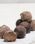Rum chocolate truffles