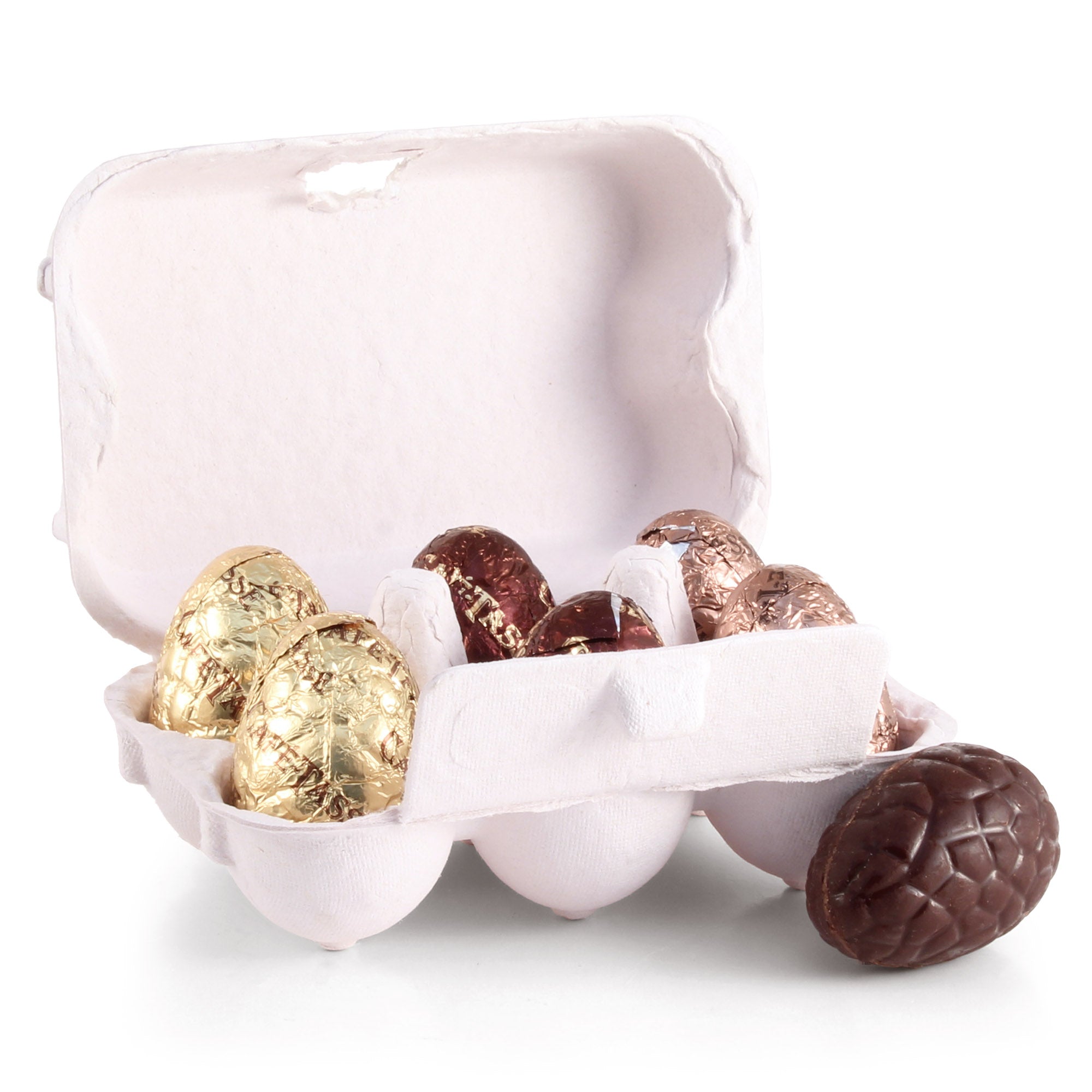 Assorted Chocolate Praline Easter Eggs -  6 Chocolates