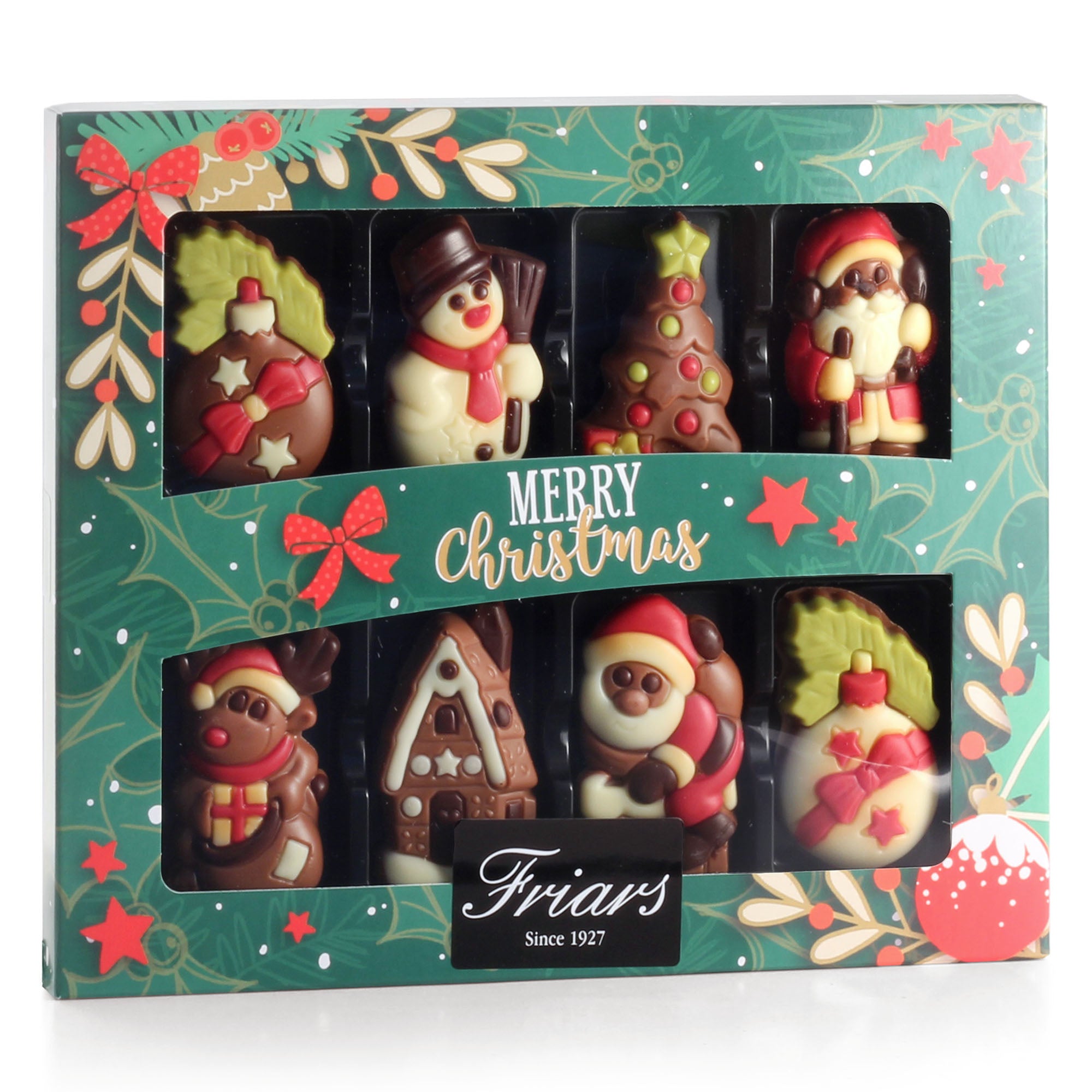 Chocolate Christmas Figures Gift Box