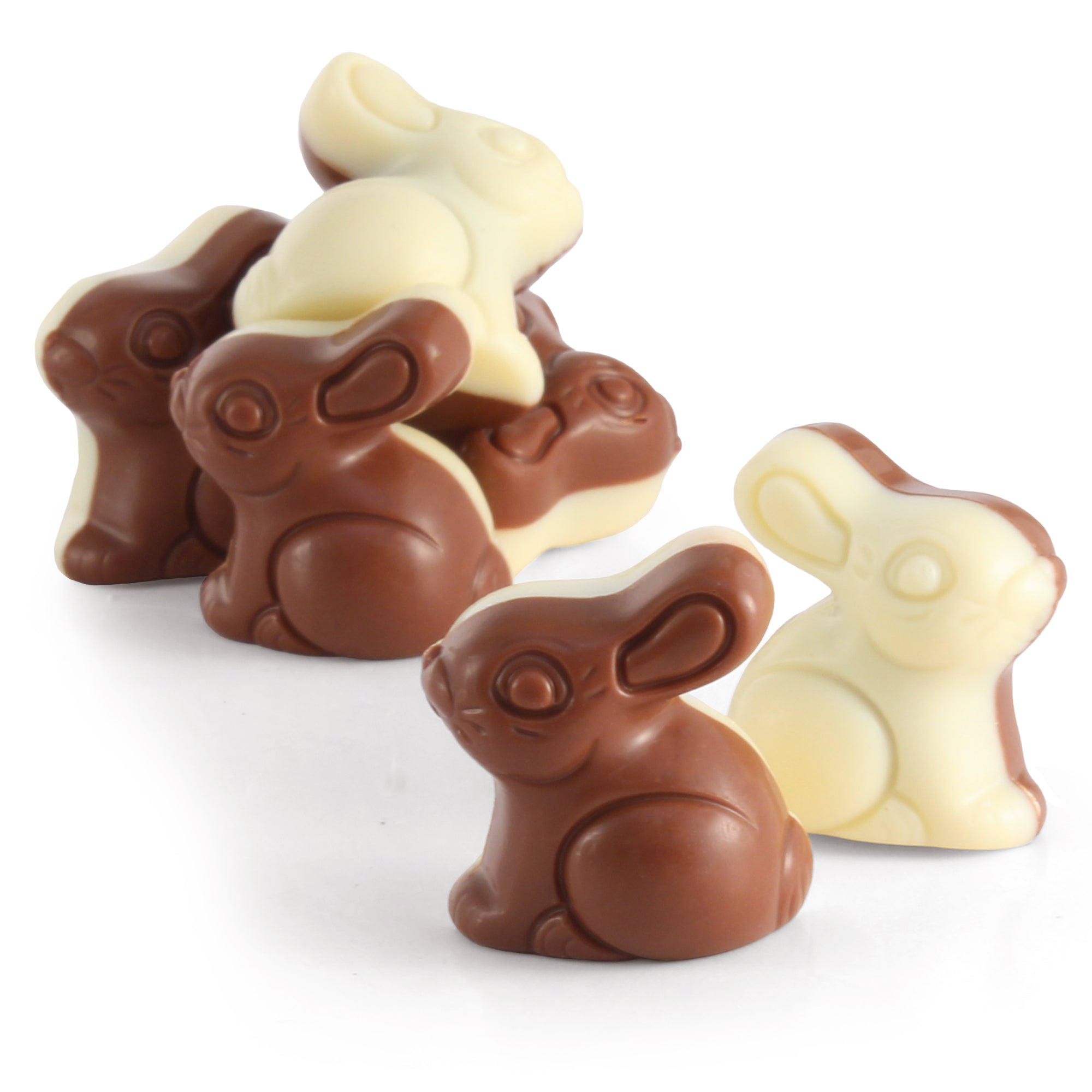 Chocolate Praline Easter Bunnies