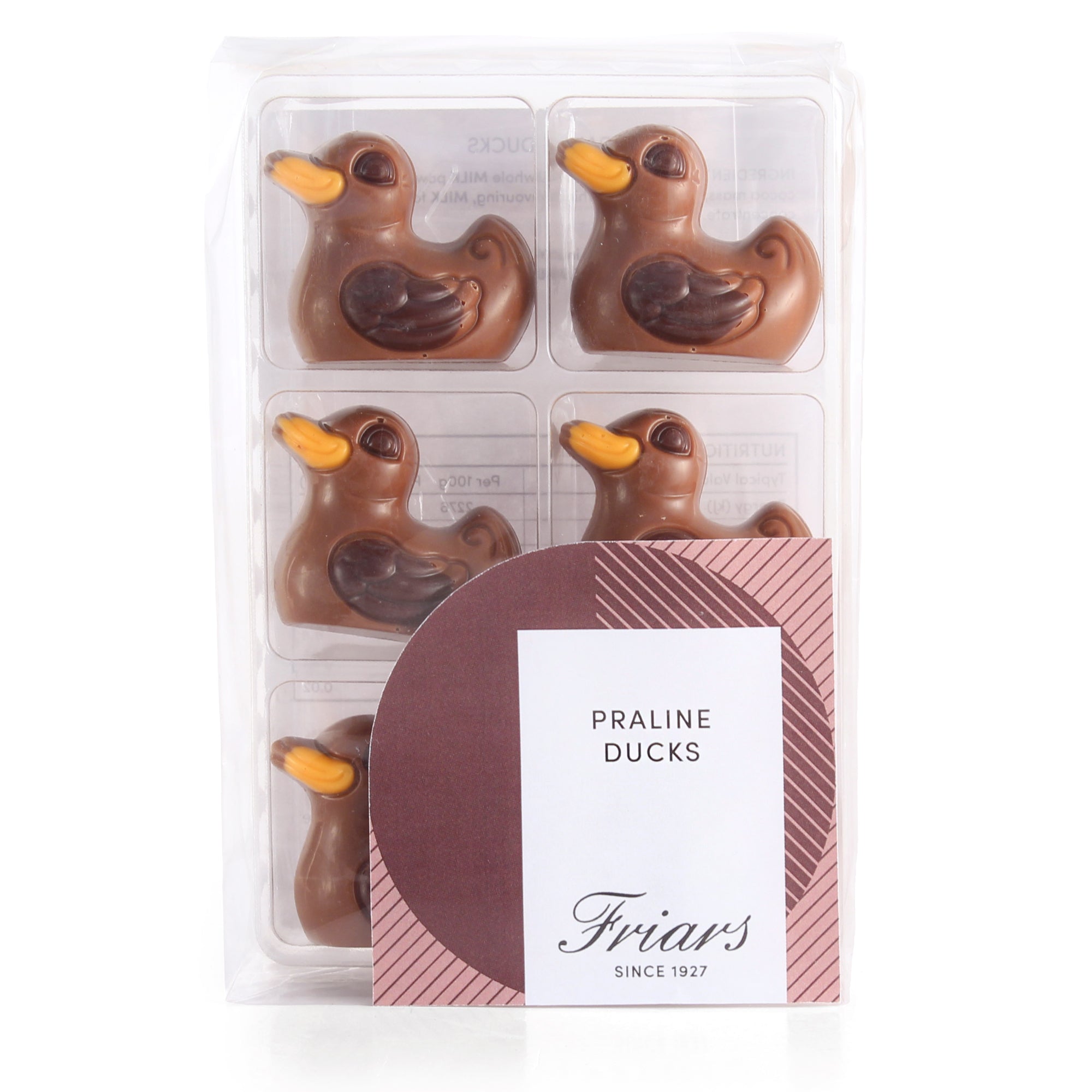 Chocolate Praline Easter Ducks