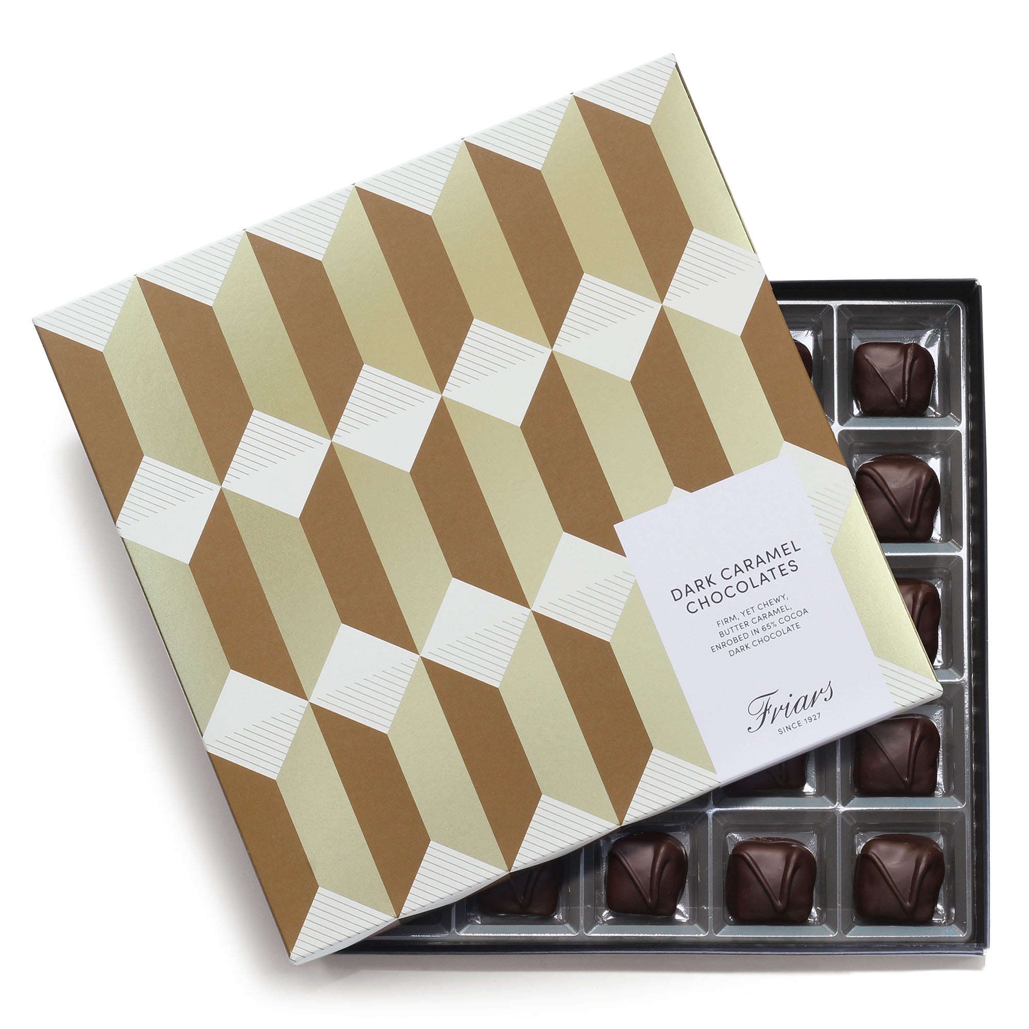 Dark Chocolate Caramels Gift Box