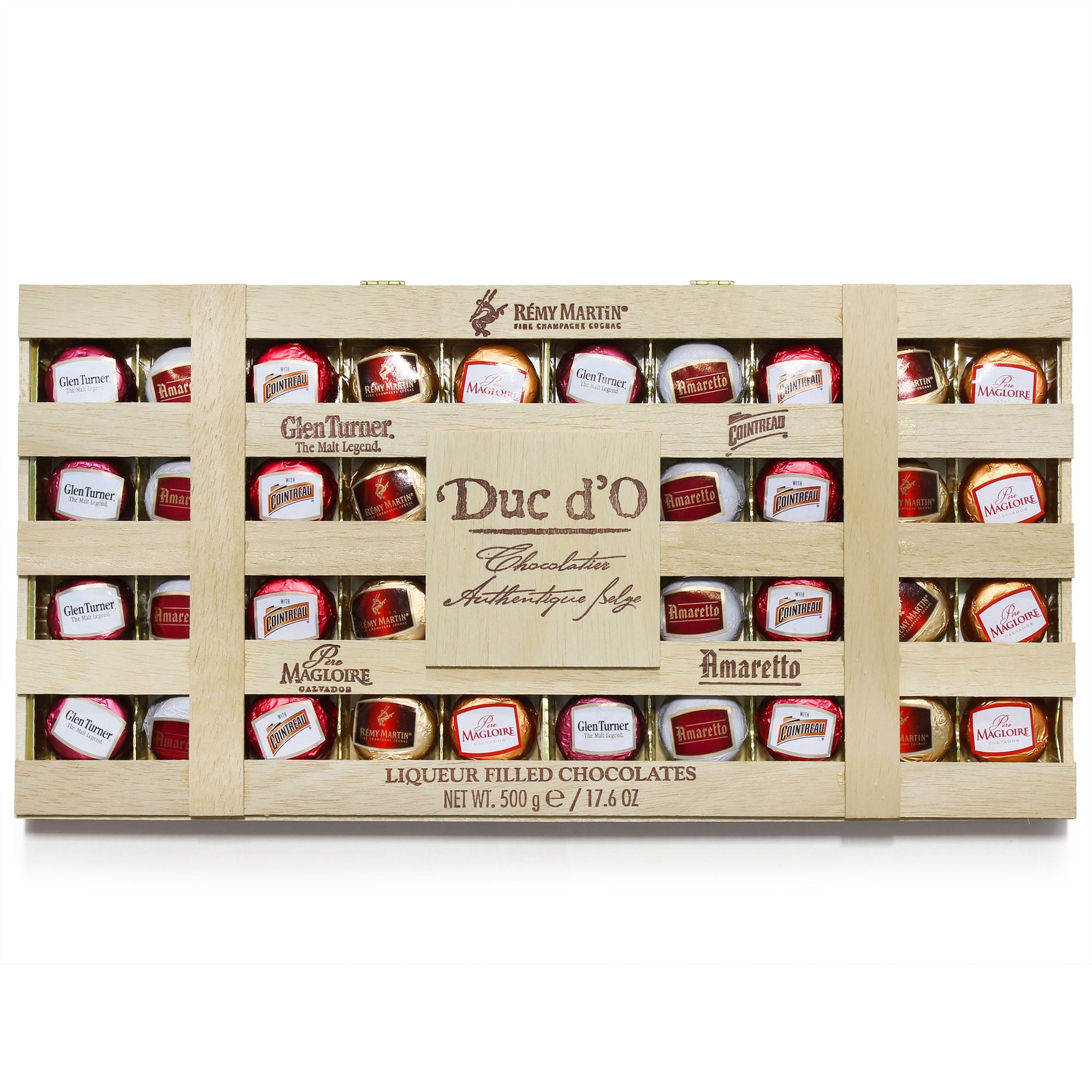 Duc d'O Chocolate Liqueurs Crate | 500g