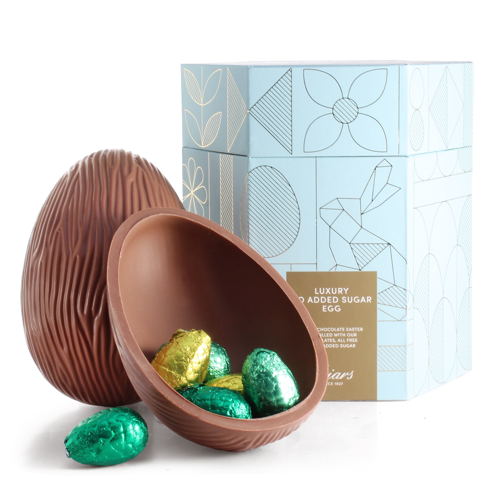 Luxury No Added Sugar Chocolate Easter Egg