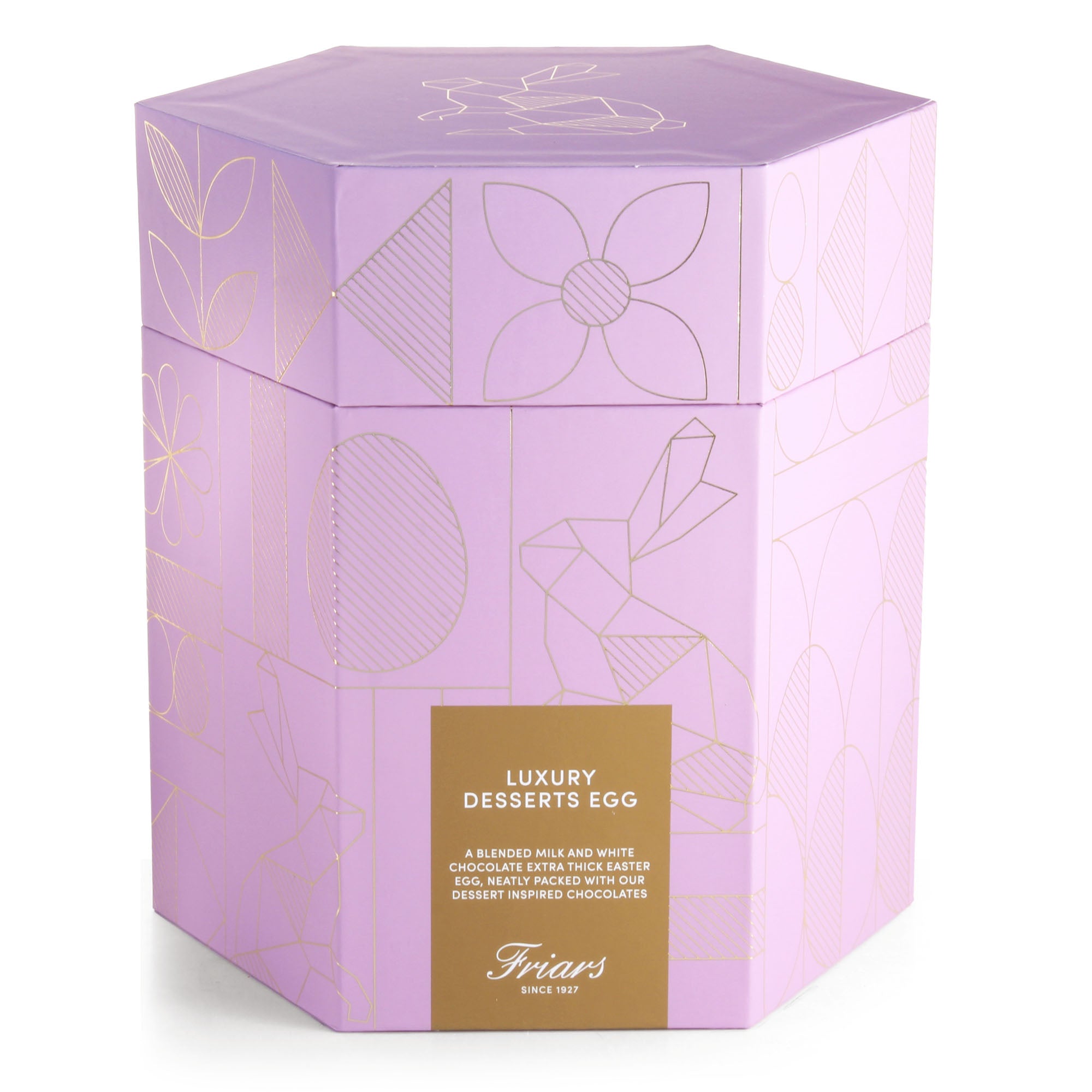 Luxury Desserts Chocolate Easter Egg Box