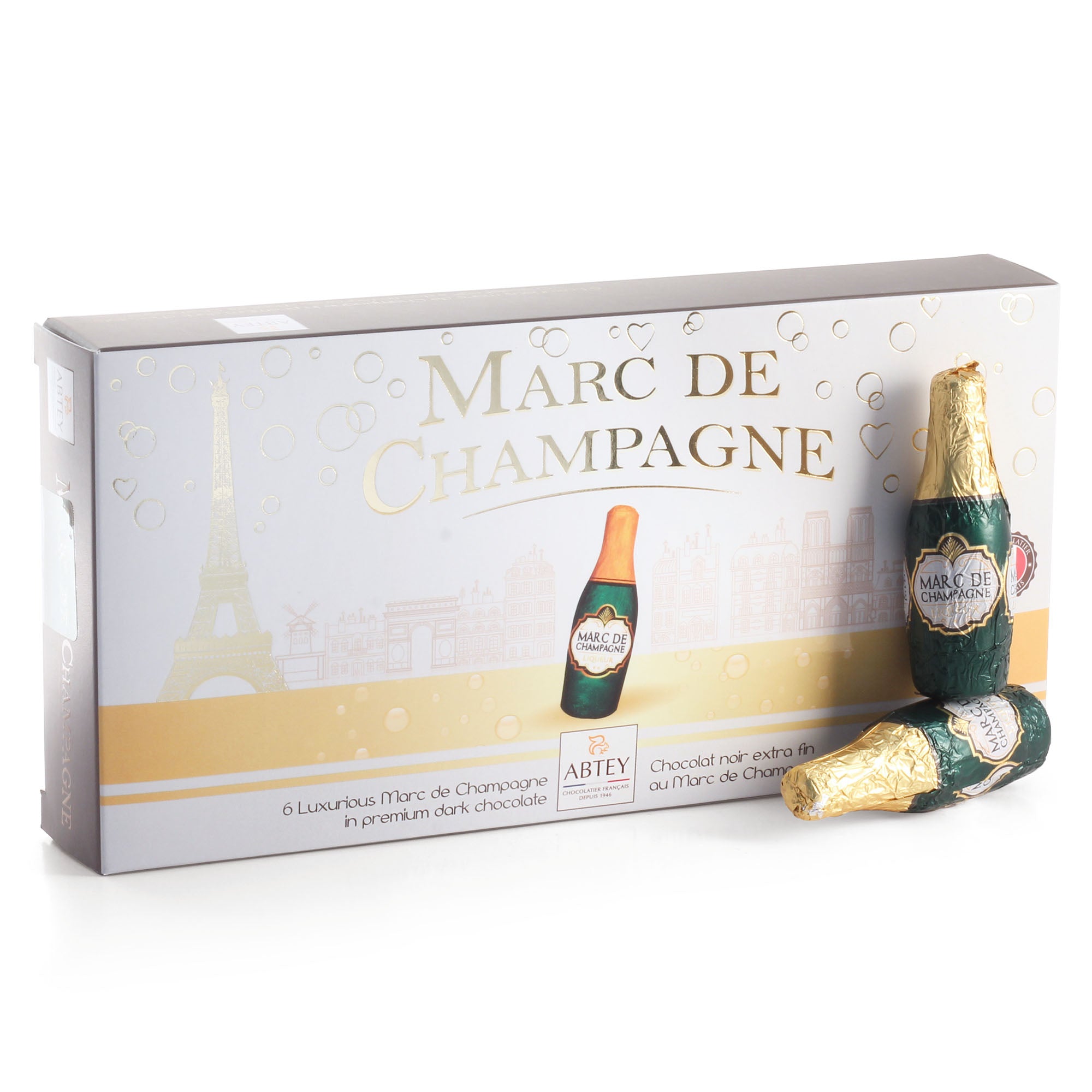 Abtey Champagne Chocolate Box - 75g