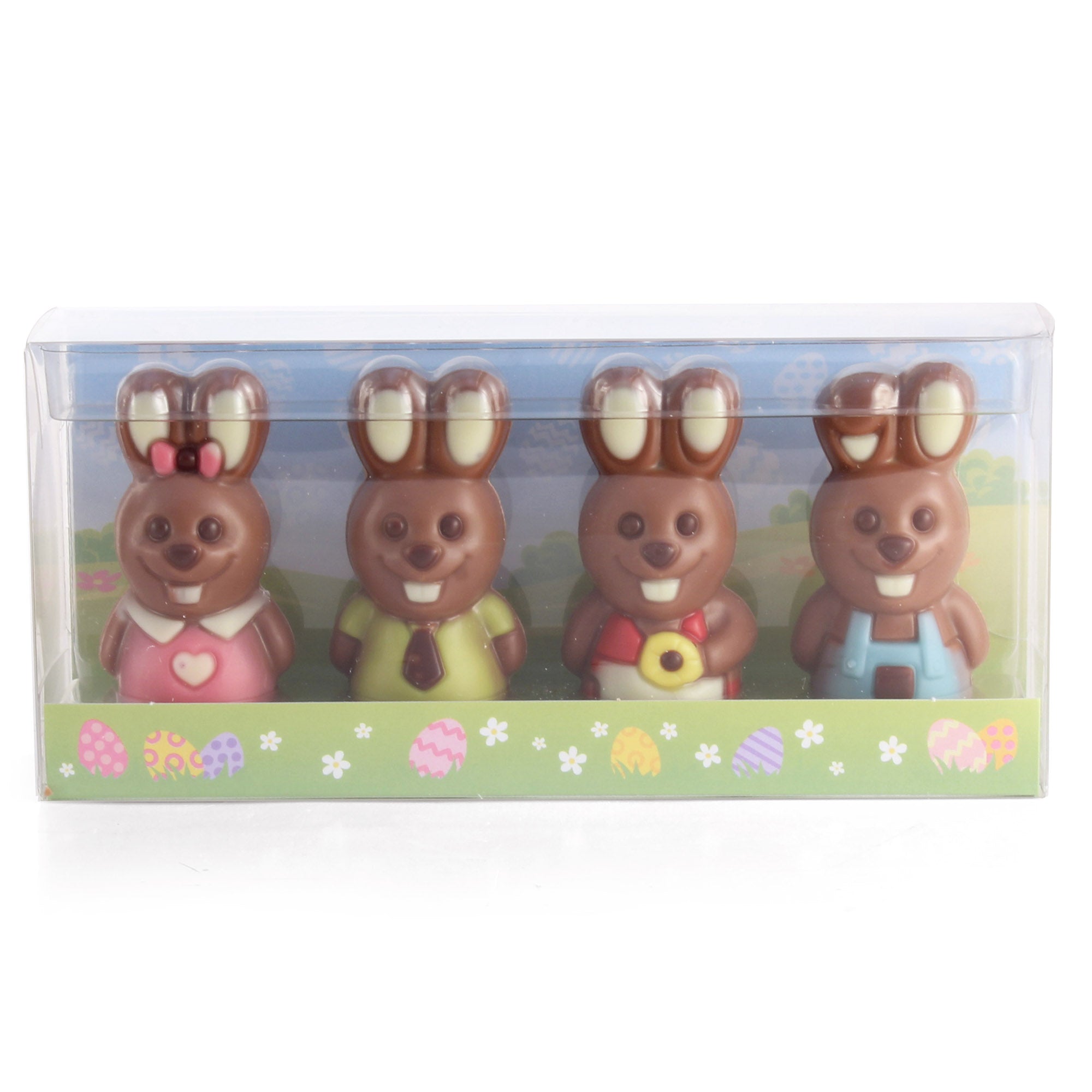 Mini Milk Chocolate Easter Bunnies Gift Box