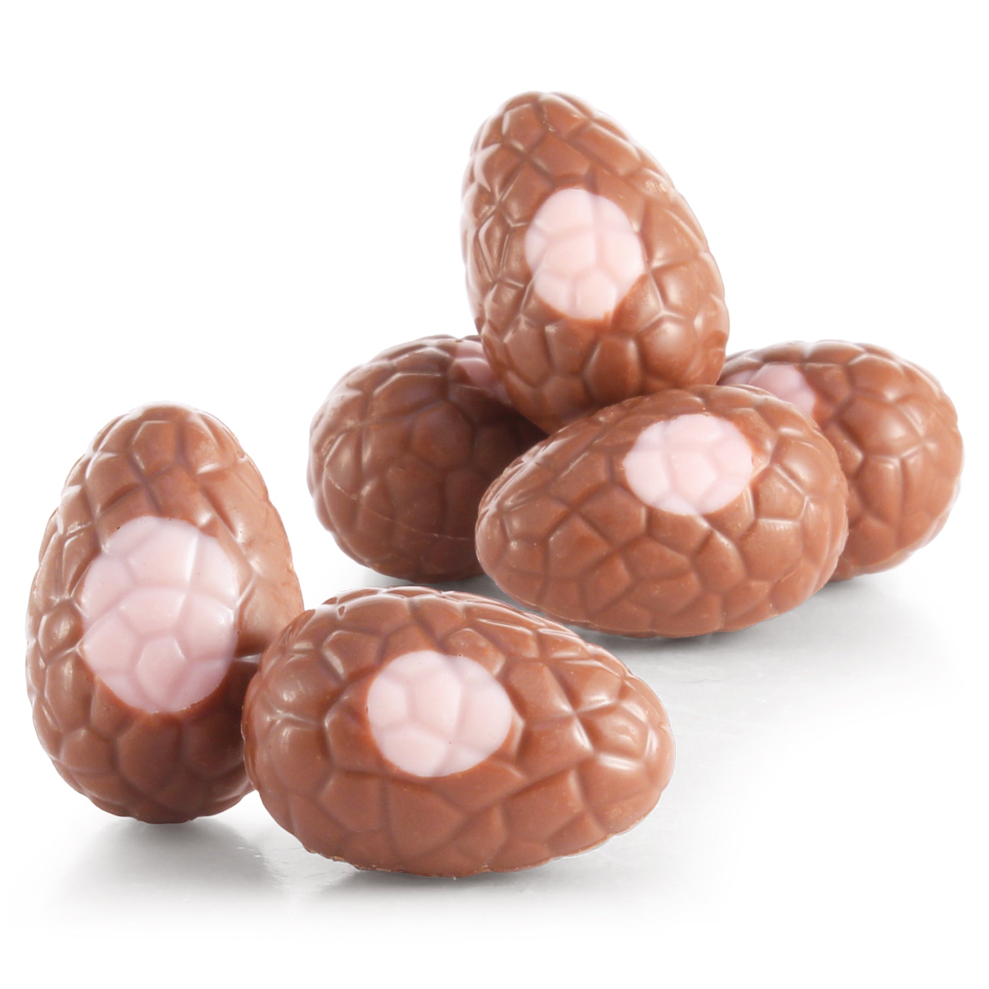 Raspberry Chocolate Truffle Eggs