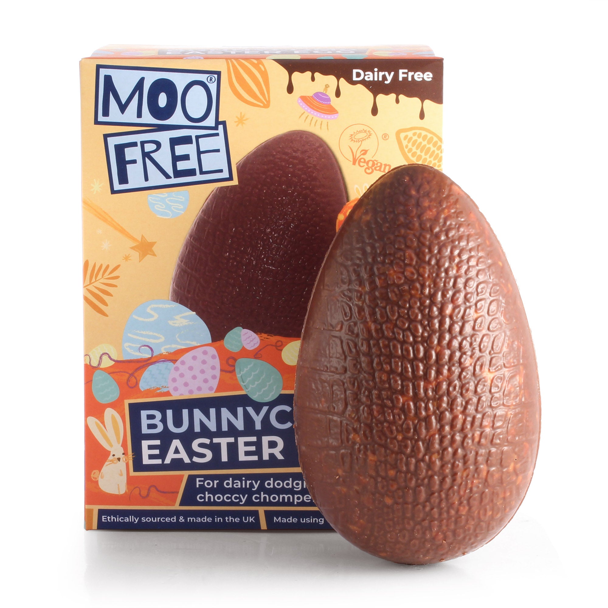 Moo Free Honeycomb Vegan Chocolate Egg