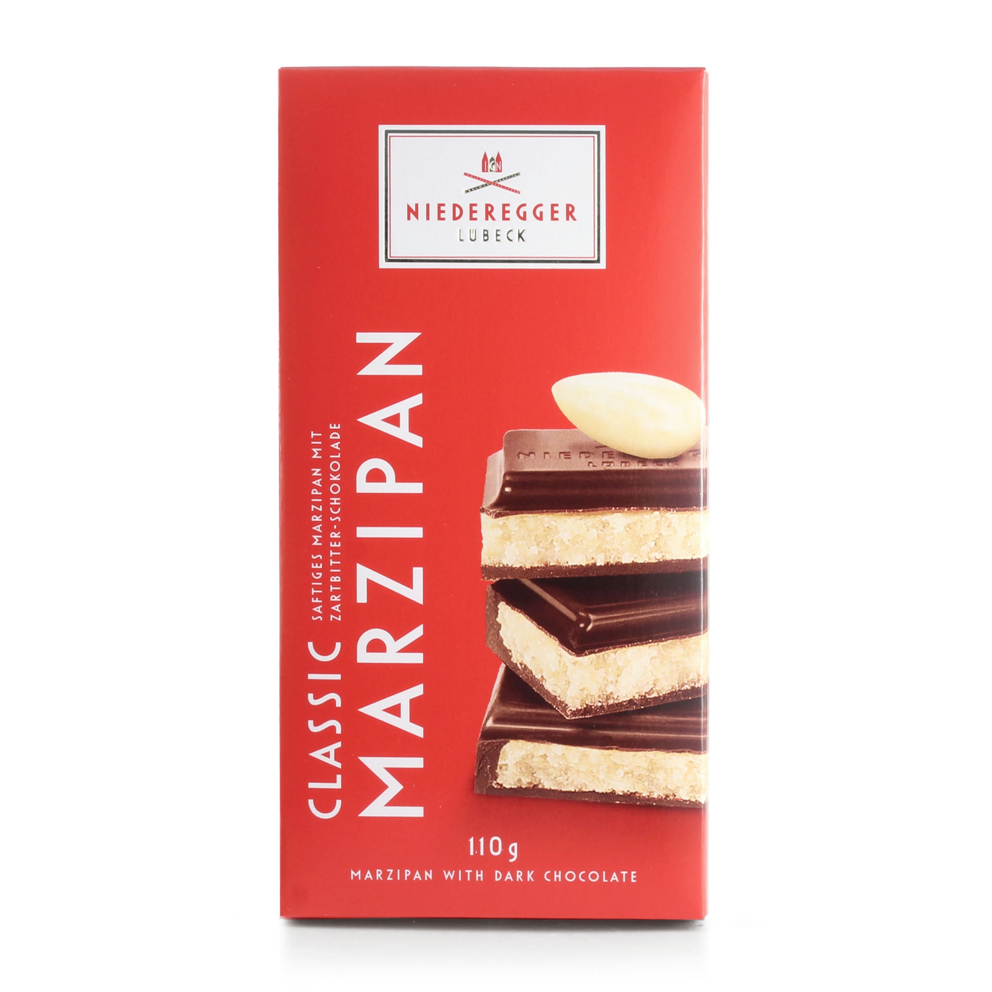 Niederegger Dark Chocolate Marzipan Bar