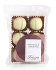 Pistachio & Amaretto White Chocolates