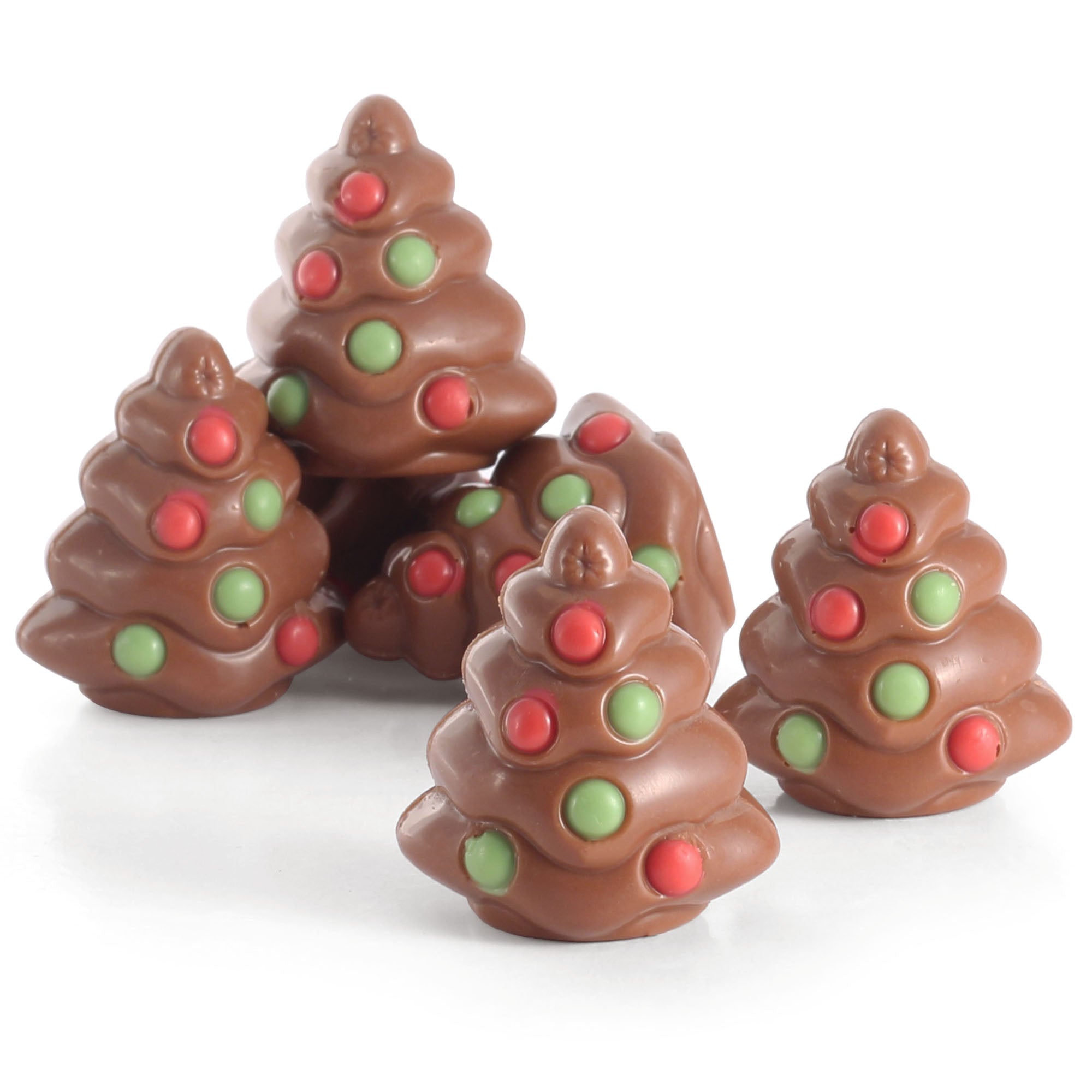 Chocolate Praline Christmas Trees