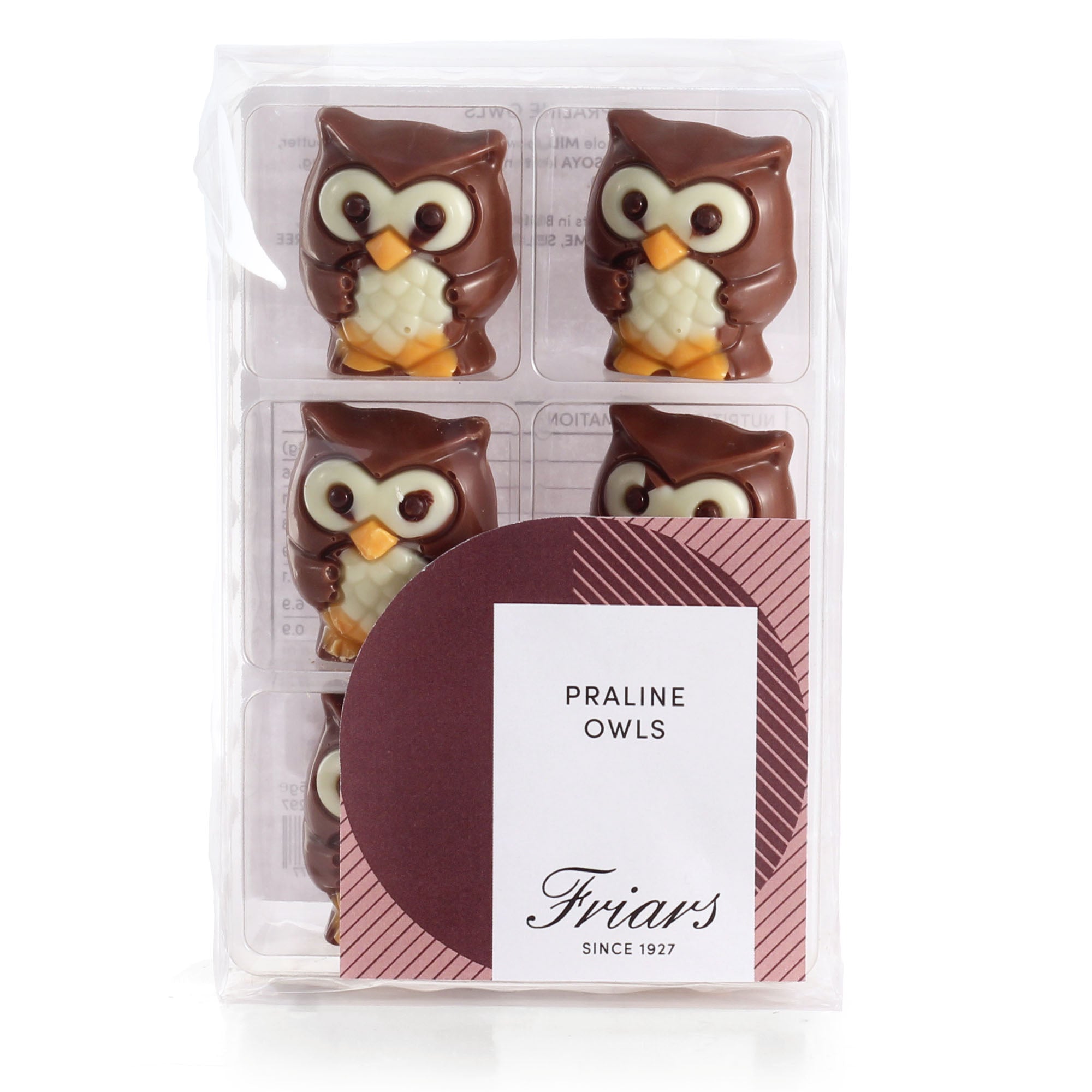 Praline Milk Chocolate Owls