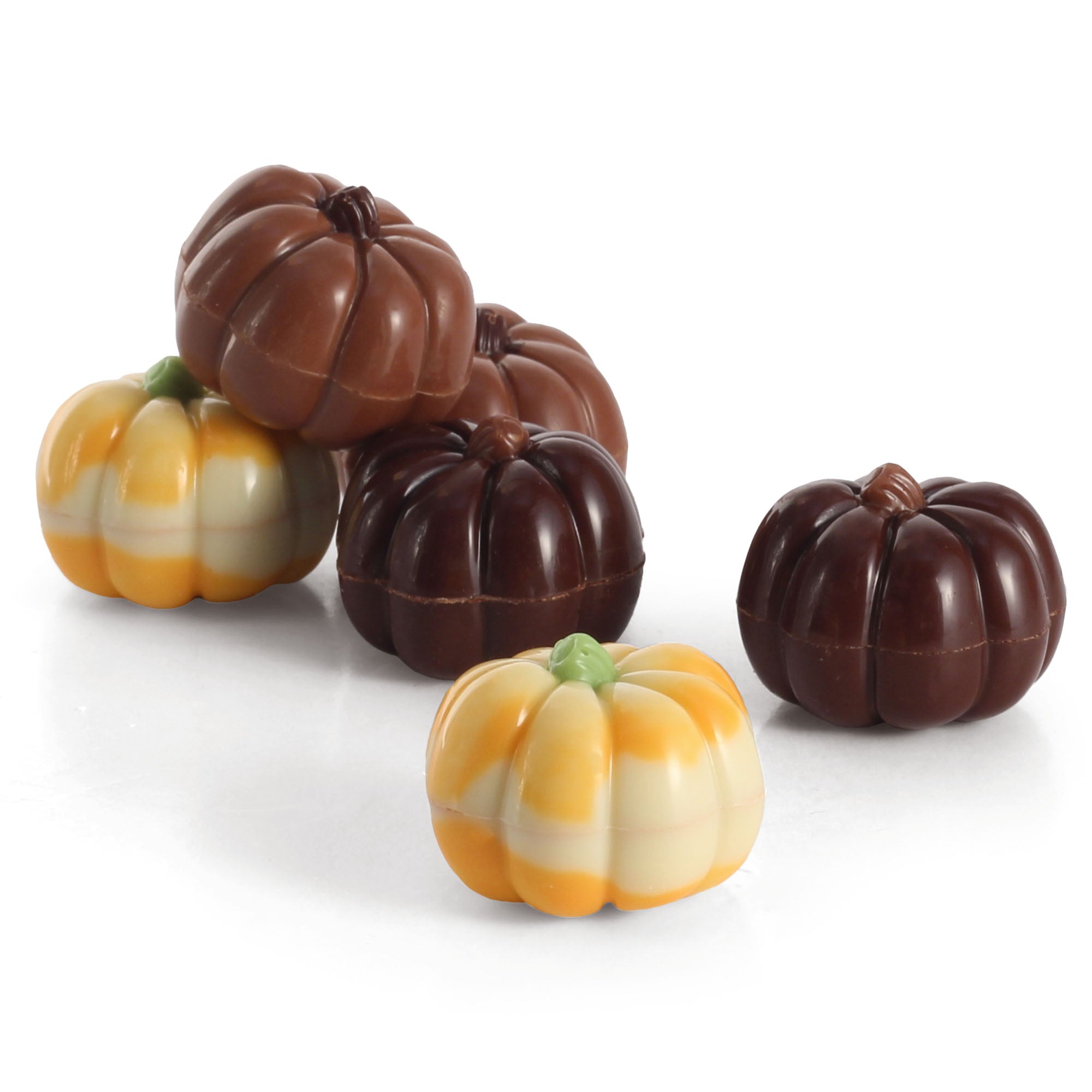 Chocolate Praline Pumpkins