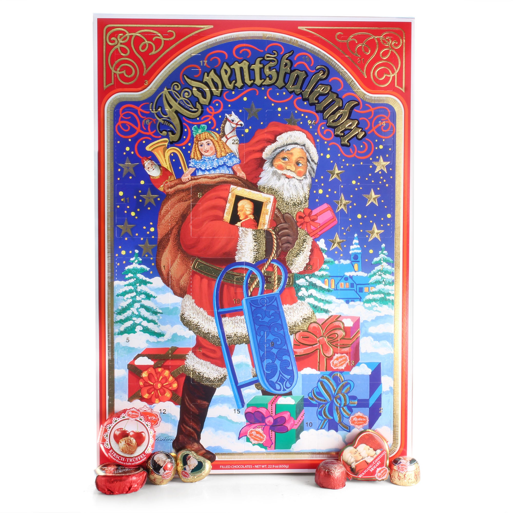 Reber Marzipan &amp; Praline Advent Calendar