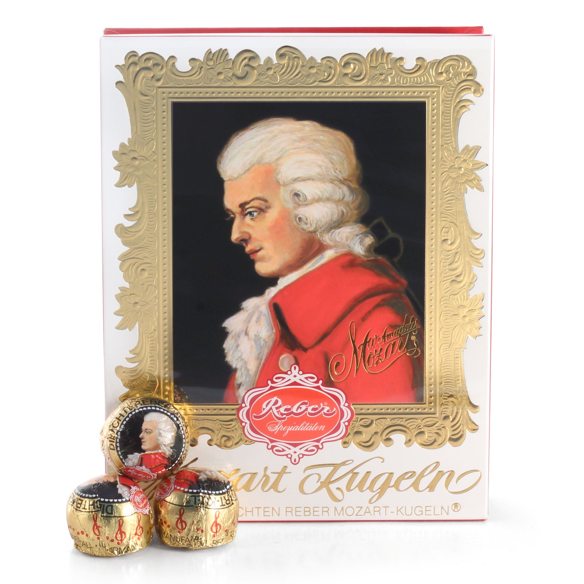 Reber Mozart Kugeln Marzipan Chocolates | 12 Piece