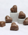 KAKOA VEGAN PEANUT BUTTER CHOCOLATE HEARTS